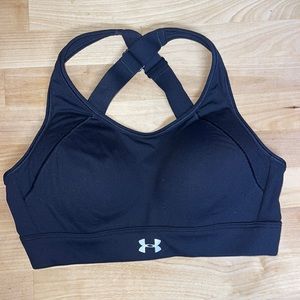 Under Armour Training High Support Crossback Sports Bra Size XS
